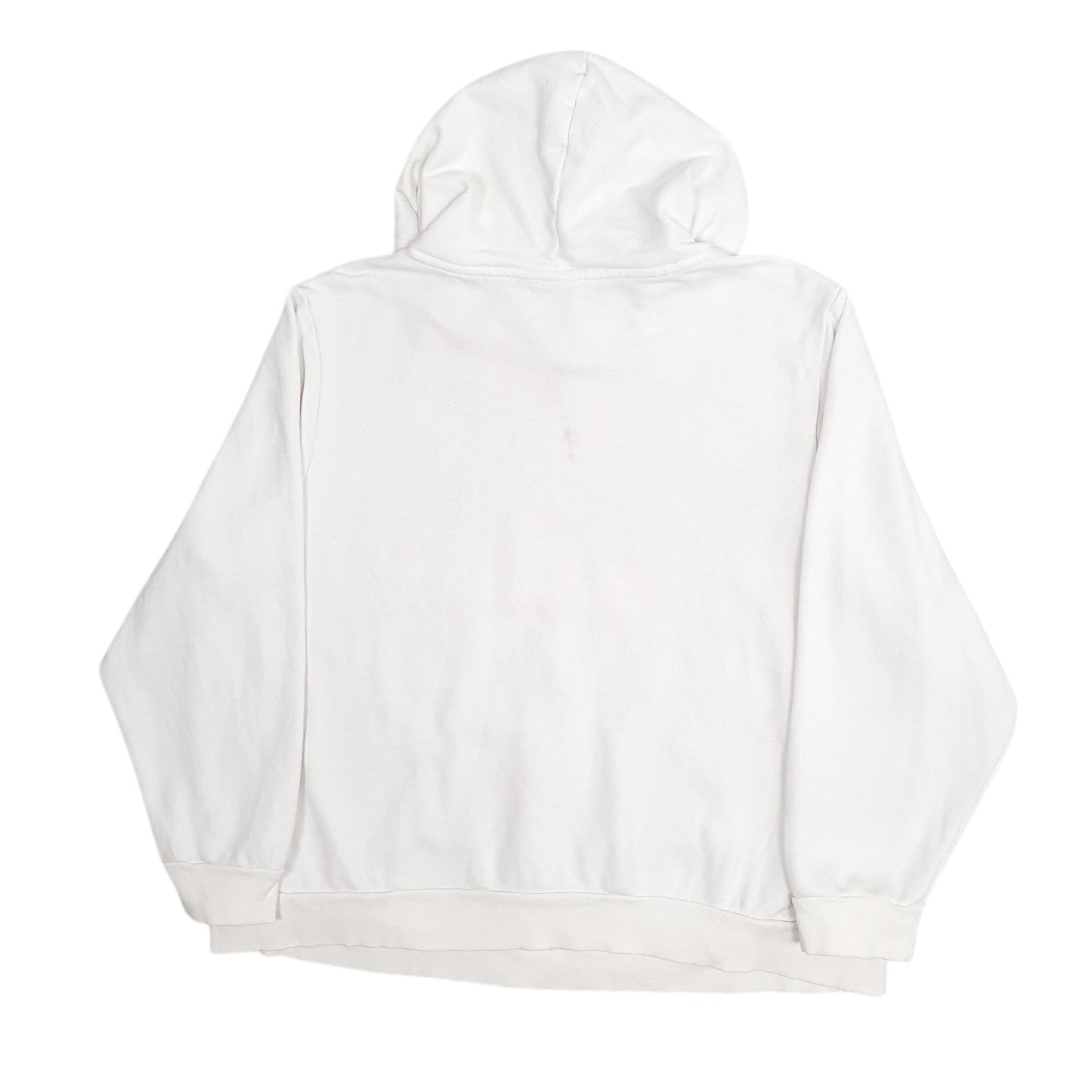 Womens White Puma  Hoodie Jumper