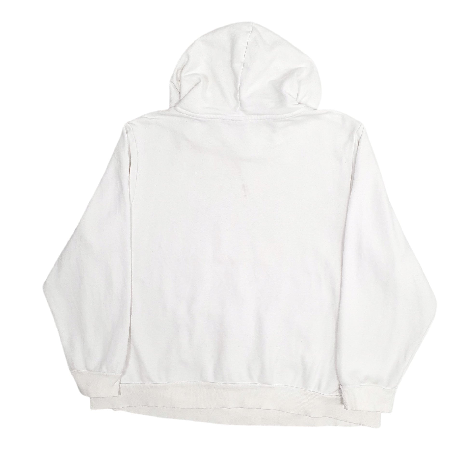 Womens White Puma  Hoodie Jumper
