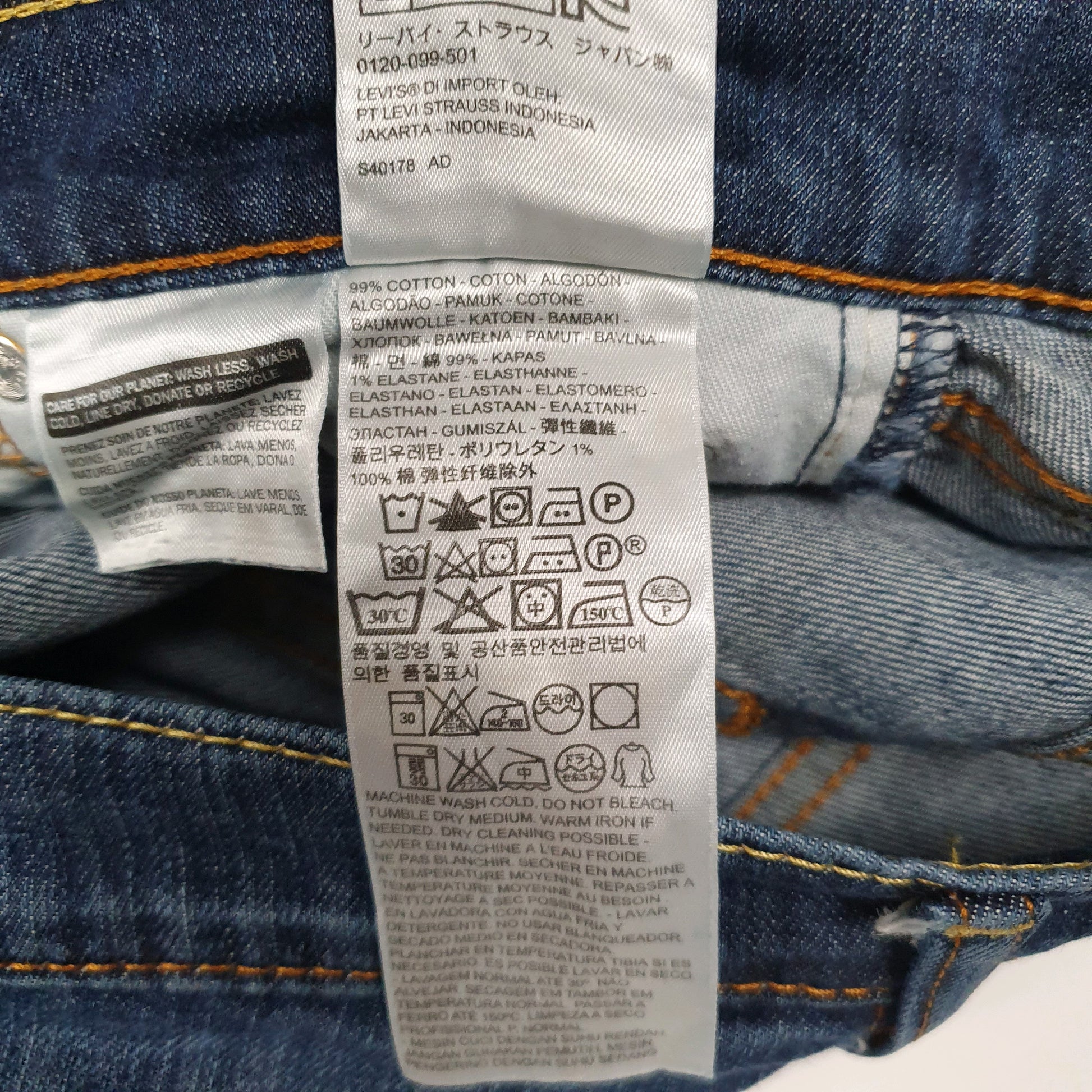 Mens Blue Levis   Jeans