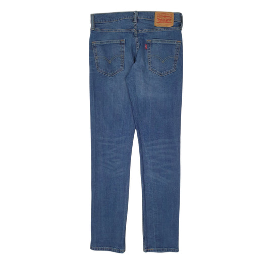 Mens Blue Levis  Full Zip Jeans