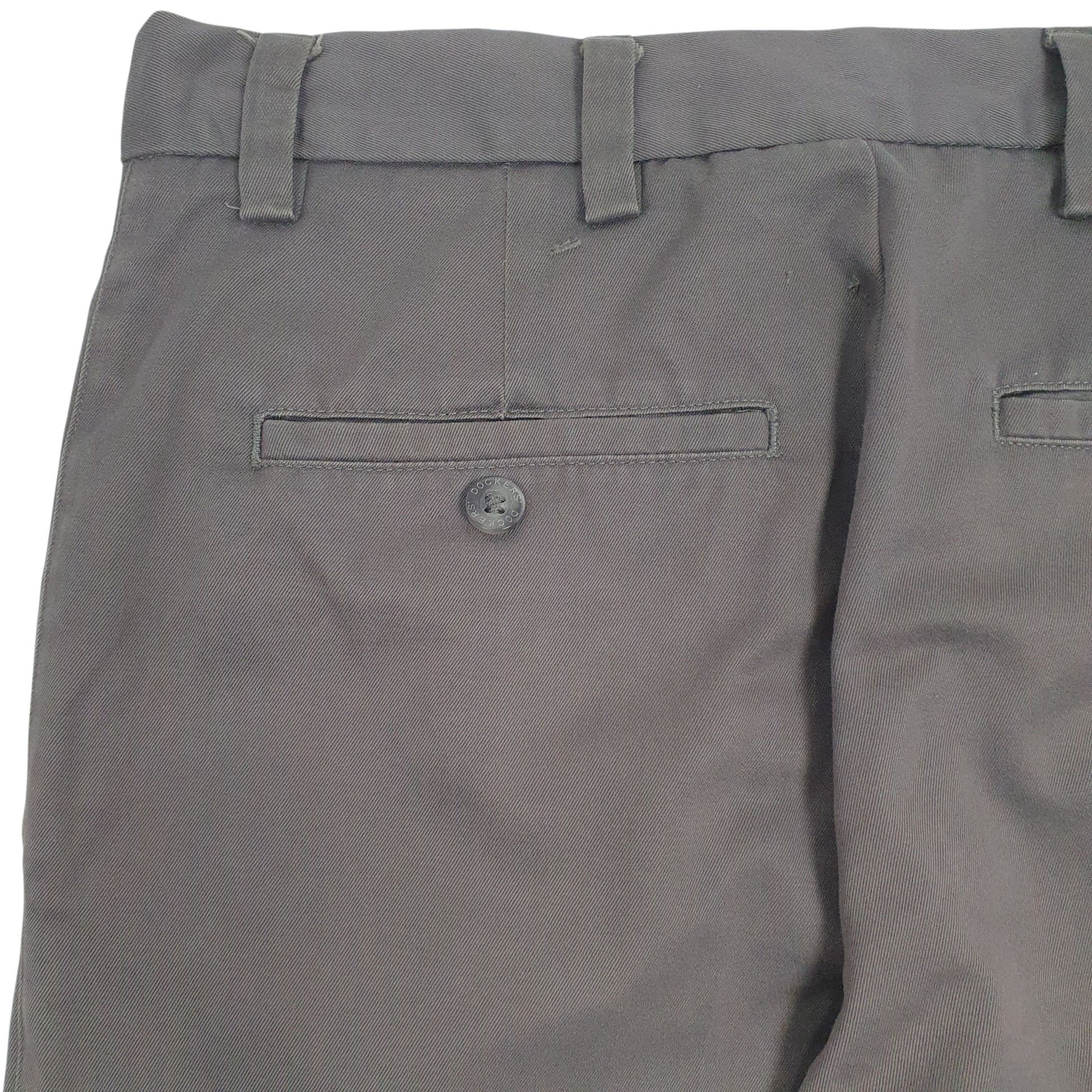 Mens Grey Dockers   Trousers