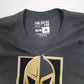 Mens Grey Adidas NHL Vegas Golden Knights  T Shirt