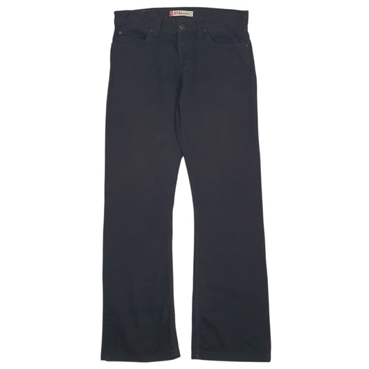 Mens Black Levis 512 Casual JeansW34 L34