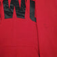 Mens Red Champion  Hoodie Jumper