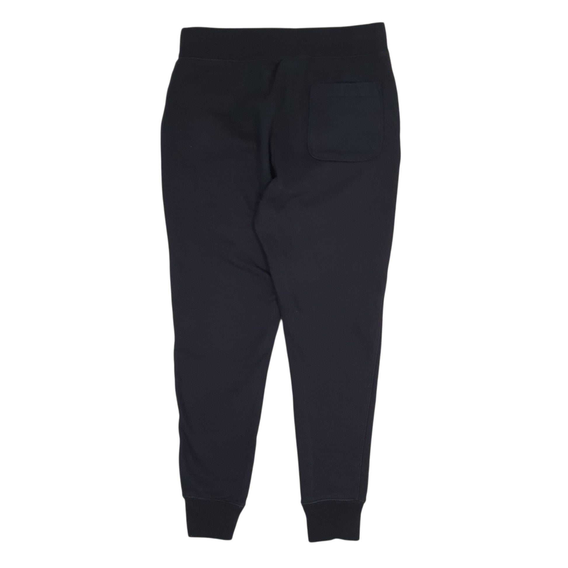 Mens Black Champion Reverse Weave  Trousers