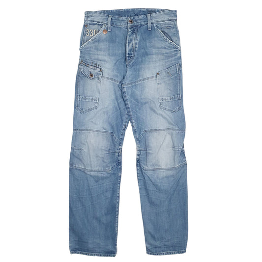 Mens Blue G Star Carpenter Raw JeansW34 L34