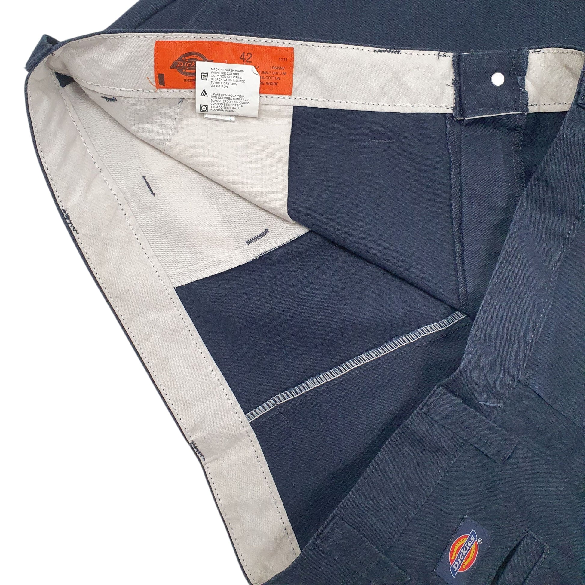 Mens Navy Dickies  Crewneck Shorts