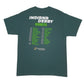 Mens Green Port & Company Indiana Derby  T Shirt