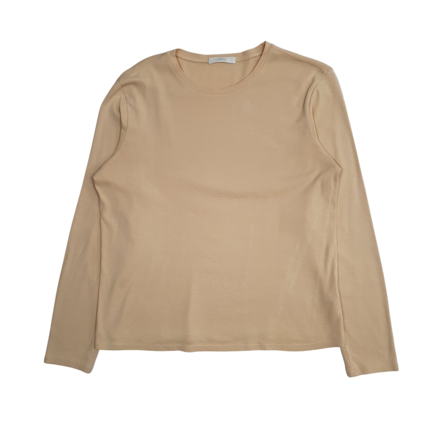 Womens Yellow M&S  Long Sleeve T Shirt