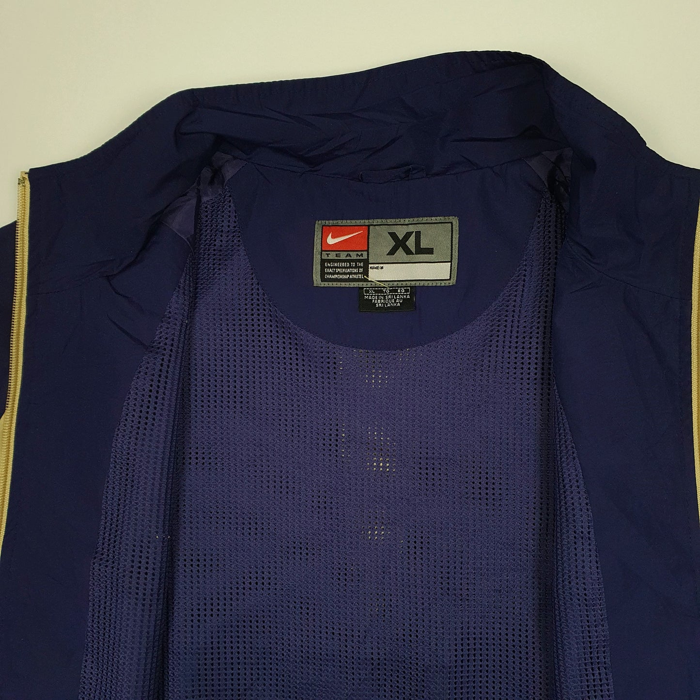 Mens Purple Nike Vintage 00s Washington  Coat