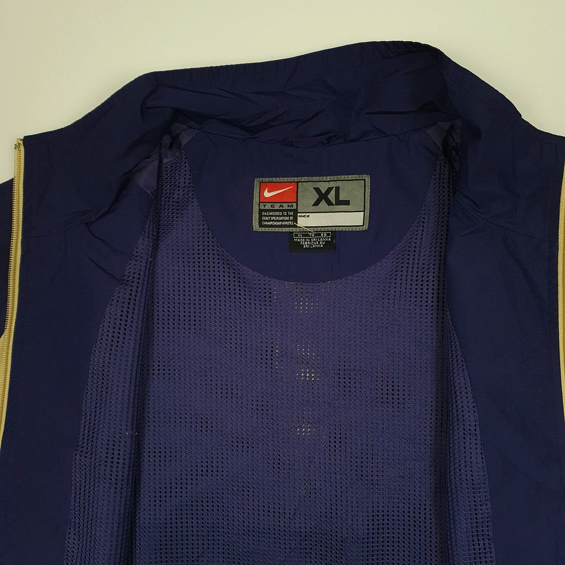 Mens Purple Nike Vintage 00s Washington  Coat