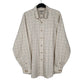 Mens Cream L.L.Bean  Long Sleeve Shirt
