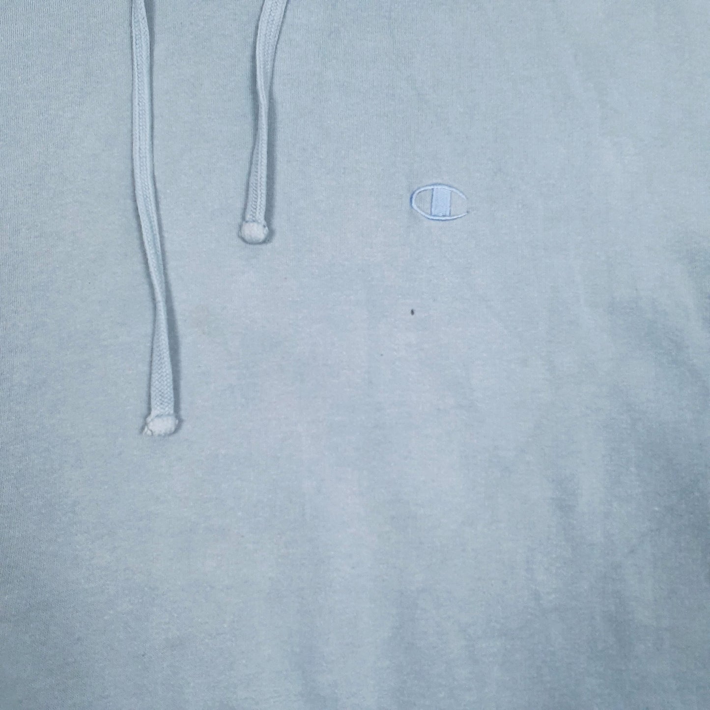 Mens Blue Champion  Hoodie Jumper