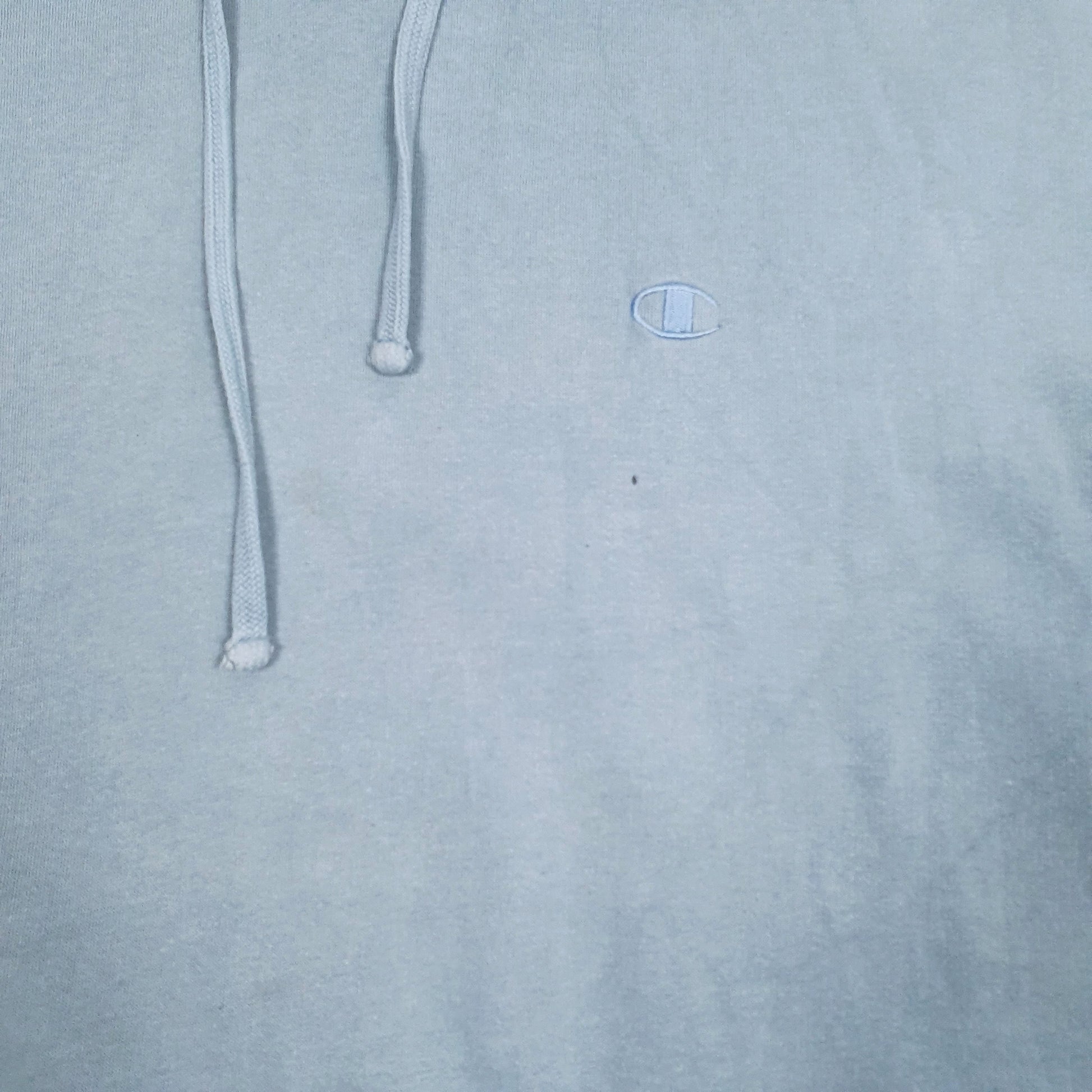 Mens Blue Champion  Hoodie Jumper