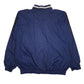 Mens Navy Adidas Vintage 90s Hoodie Coat
