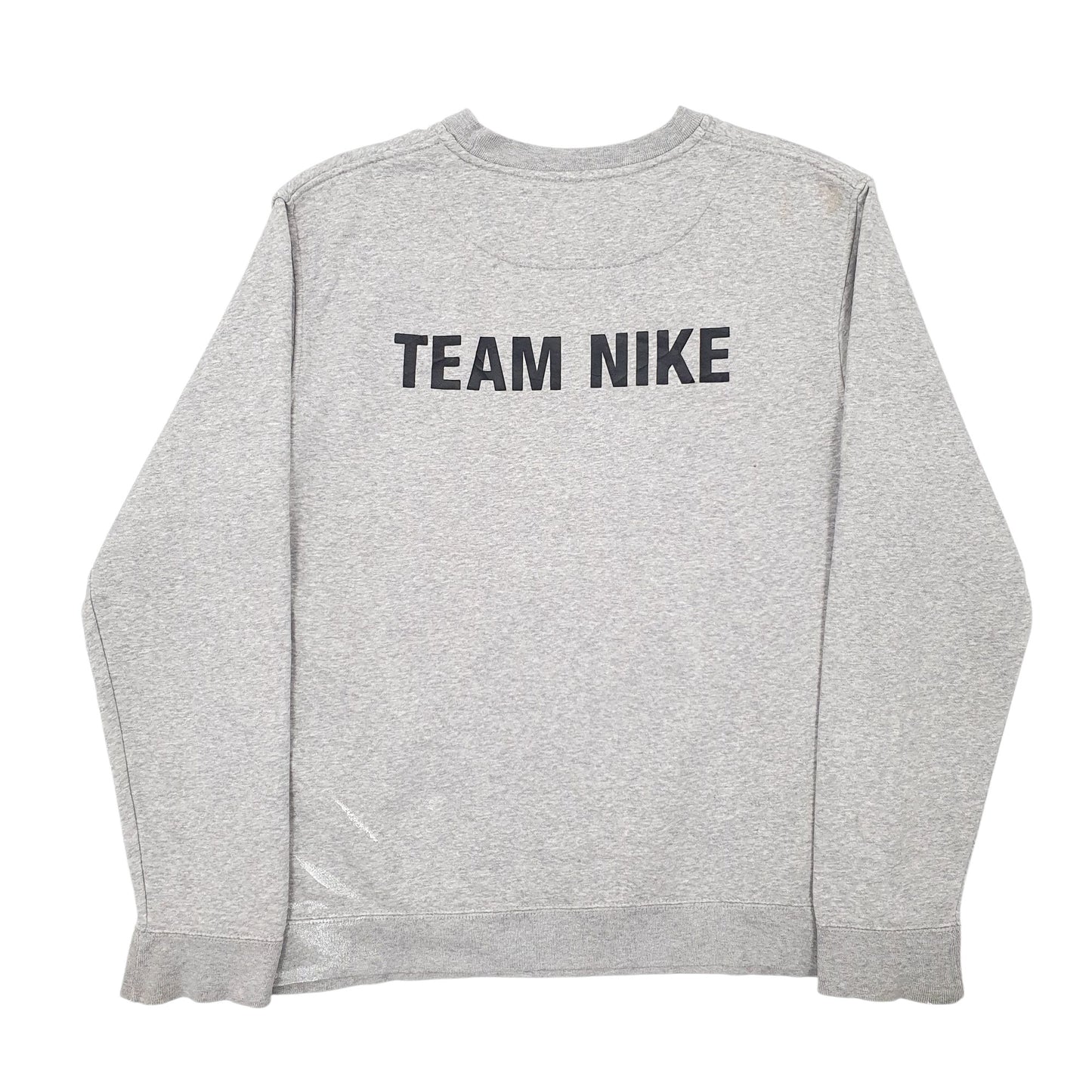 Mens Grey Nike Vintage 00s Crewneck Jumper
