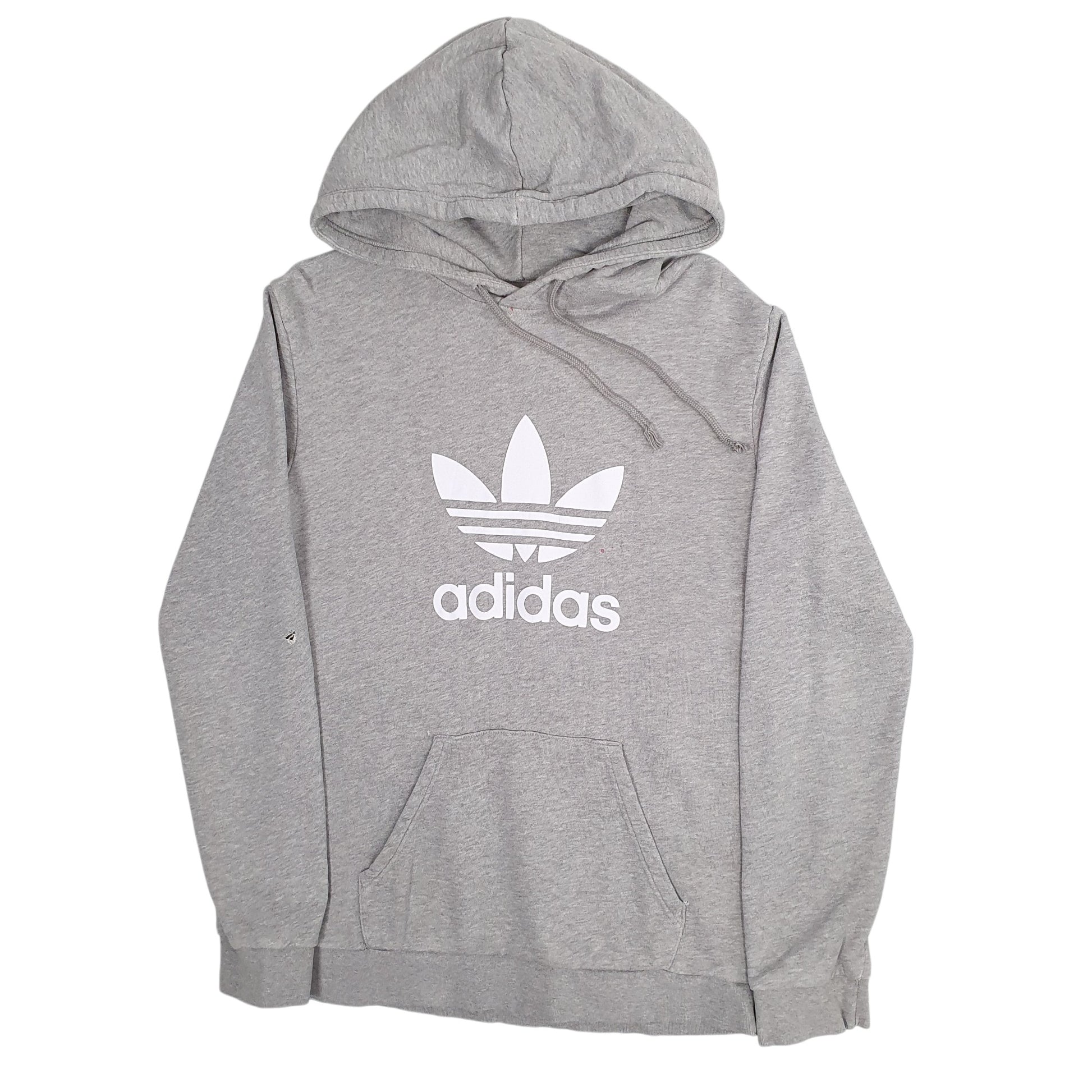 Mens Grey Adidas  Hoodie Jumper