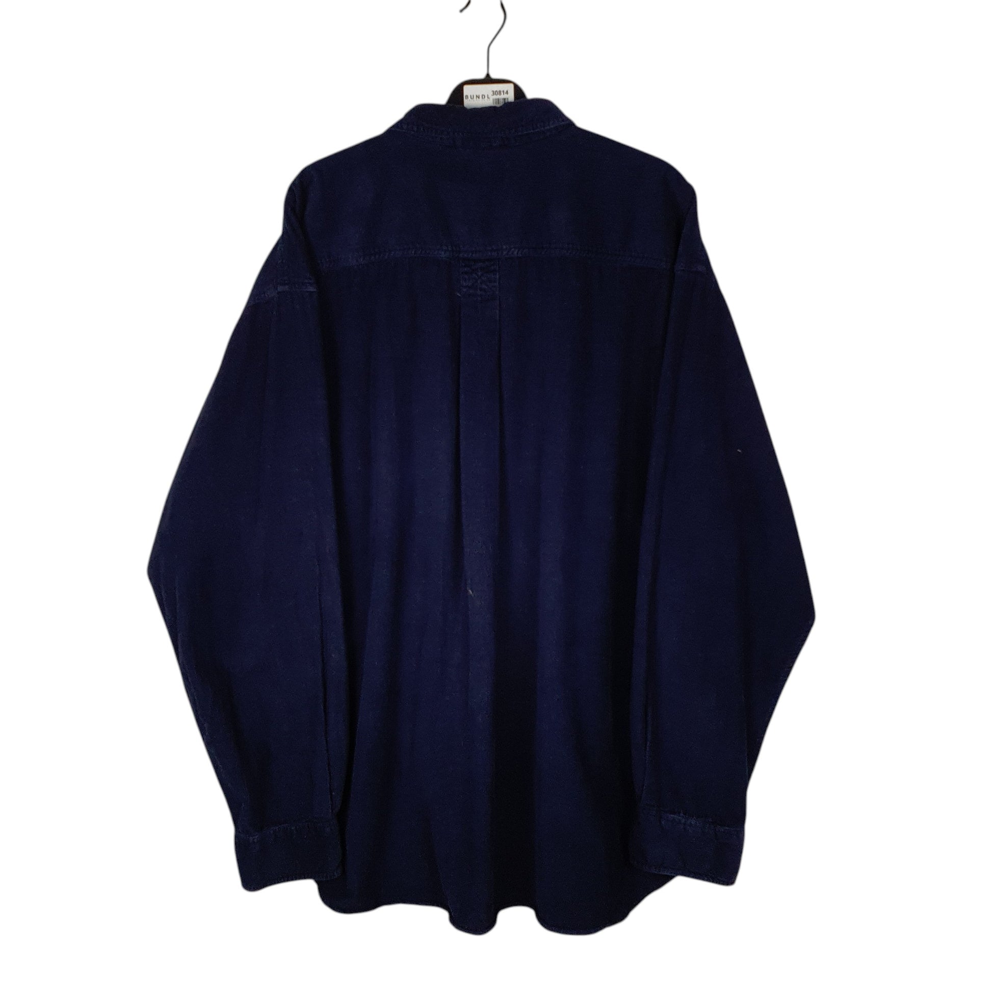 Mens Navy Timberland Corduroy  Shirt