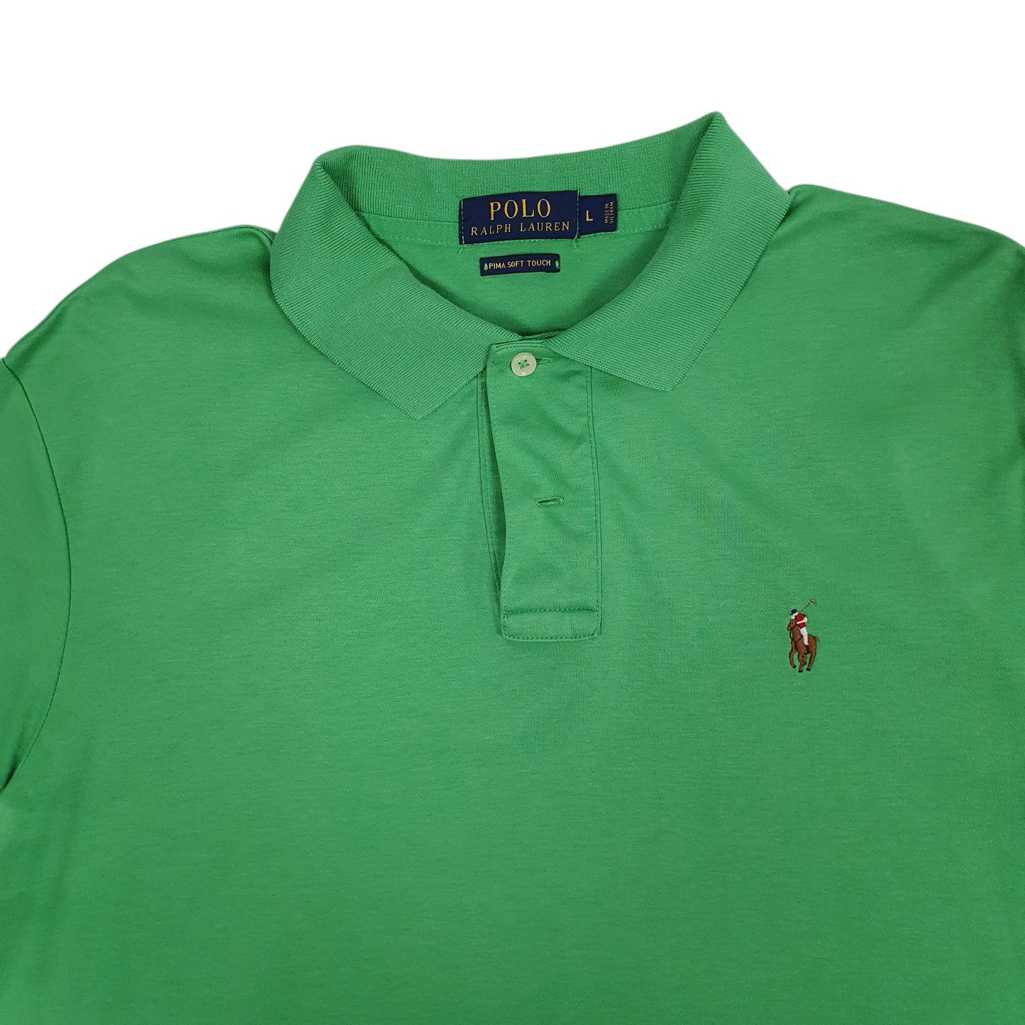 Mens Green Polo Ralph Lauren   Polo Shirt