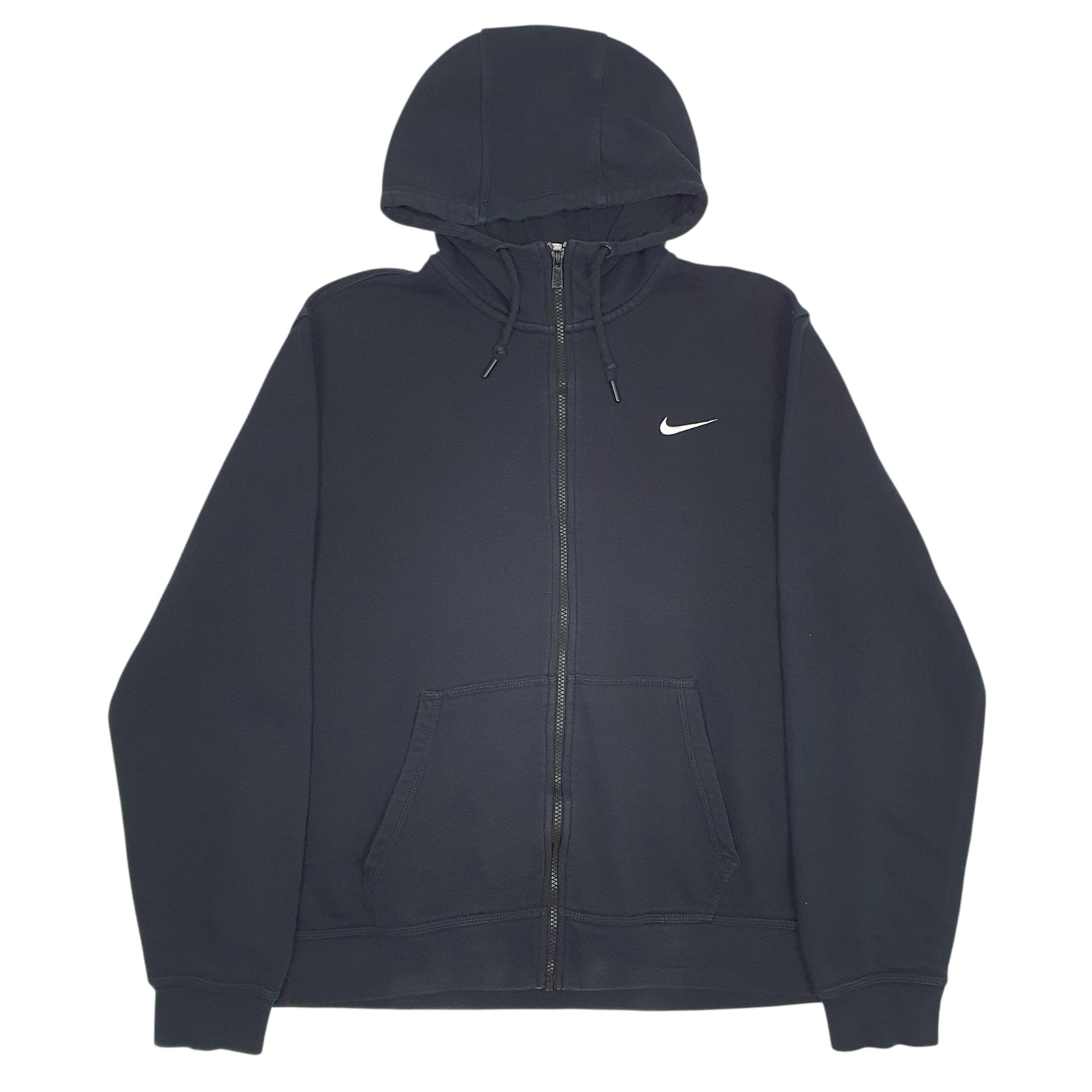 Mens Black Nike  Full Zip Jumper