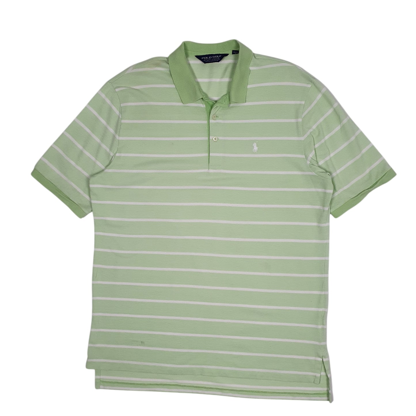 Mens Green Polo Ralph Lauren Golf Short Sleeve Polo Shirt