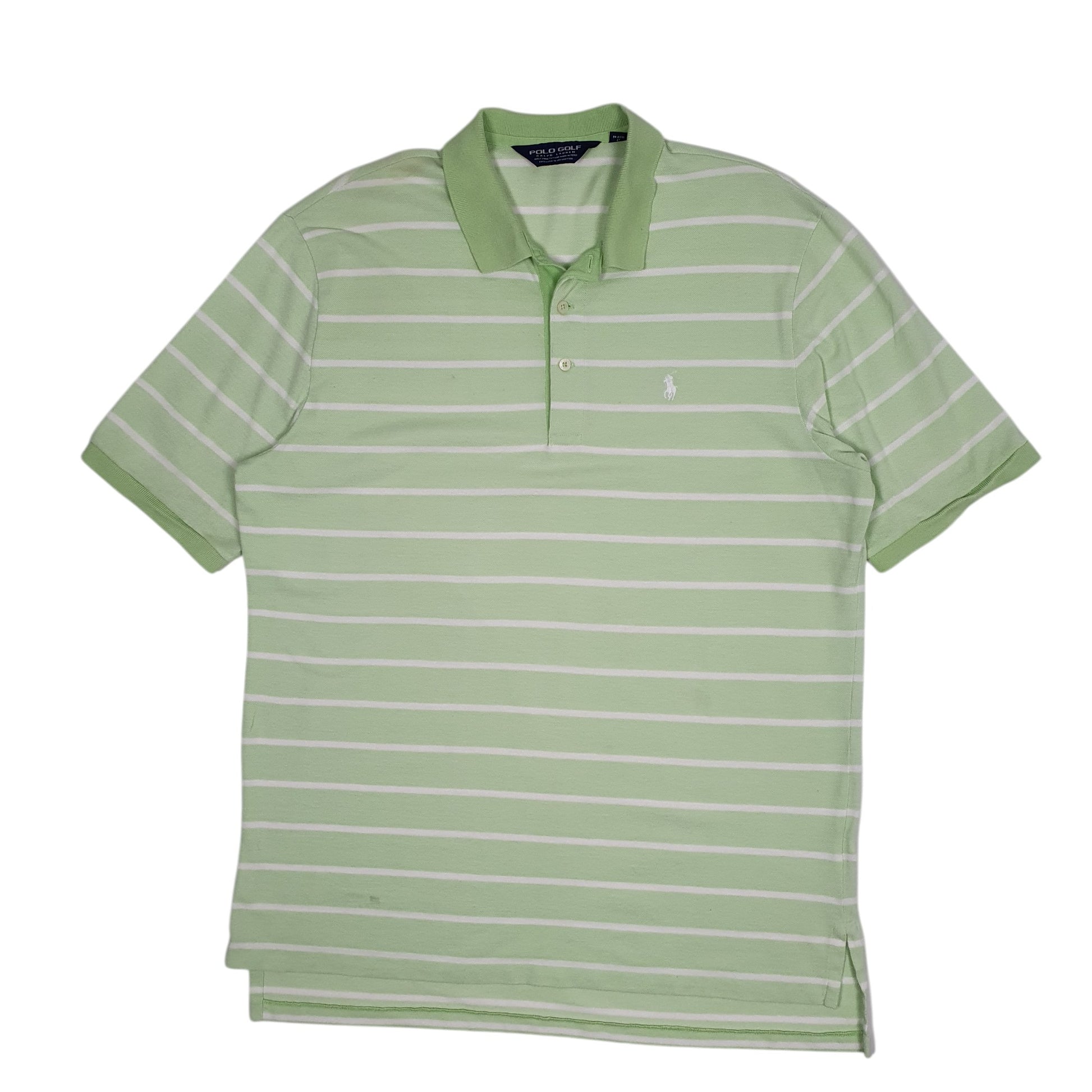 Mens Green Polo Ralph Lauren Golf Short Sleeve Polo Shirt