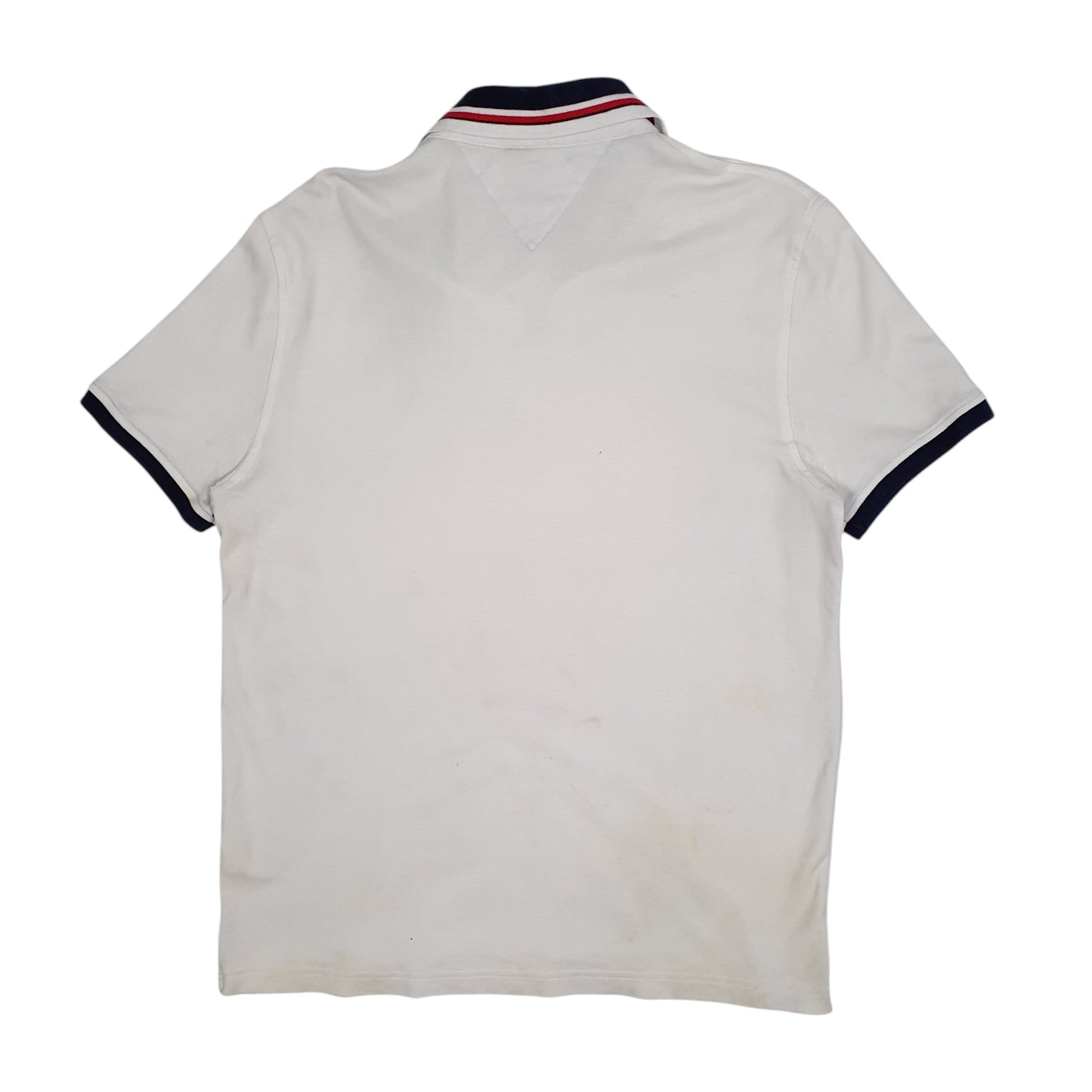Mens White Tommy Hilfiger   Polo Shirt
