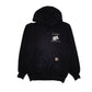 Mens Black Carhartt  Hoodie Jumper