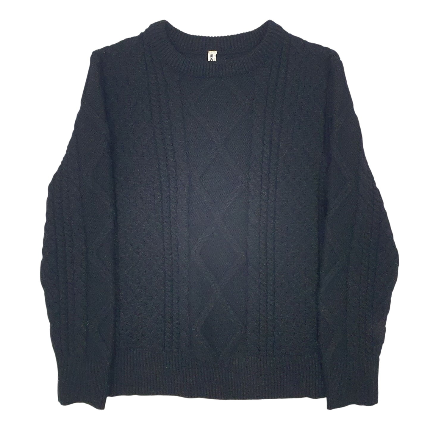 Womens Black Grecerelle Knitwear Crewneck Jumper