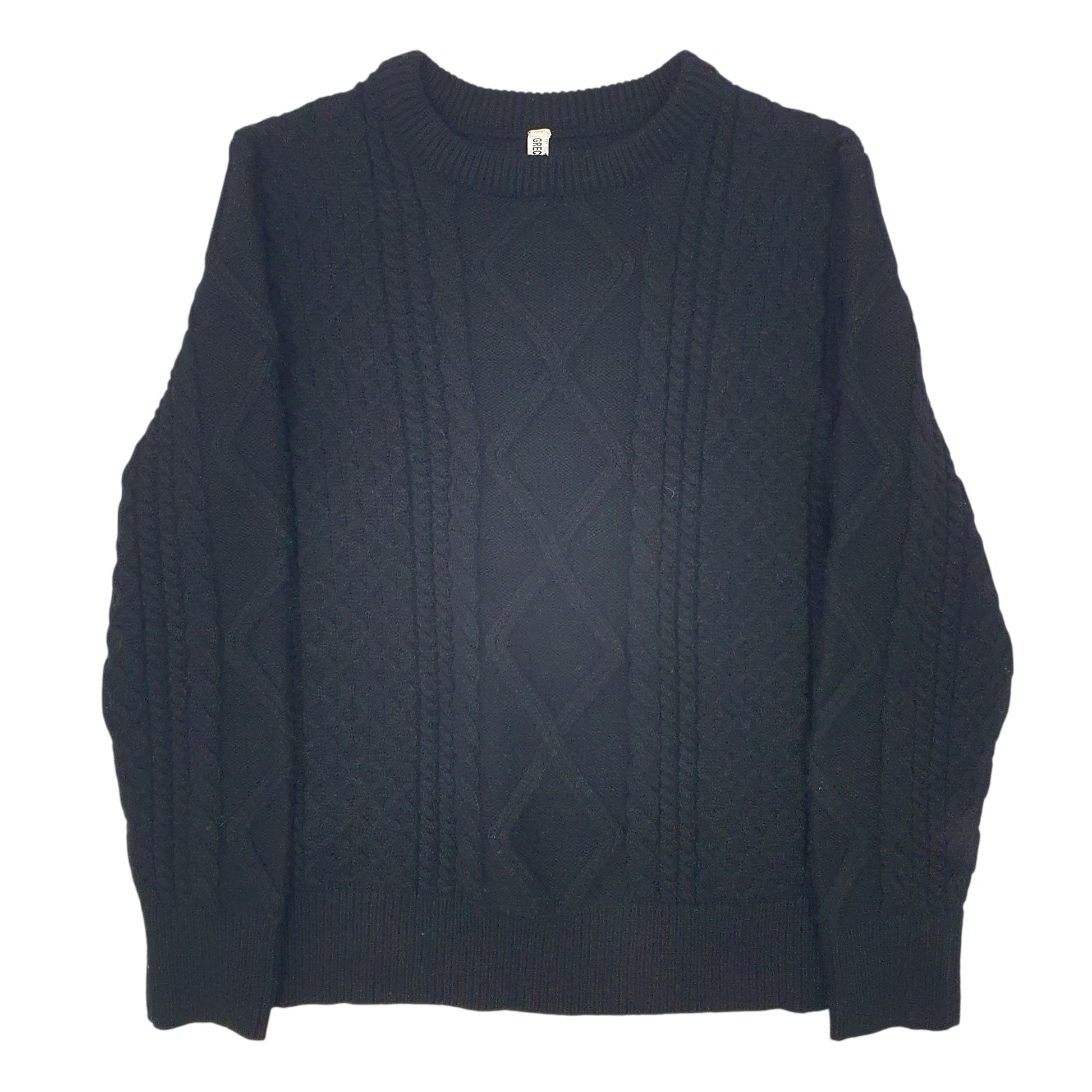 Womens Black Grecerelle Knitwear Crewneck Jumper