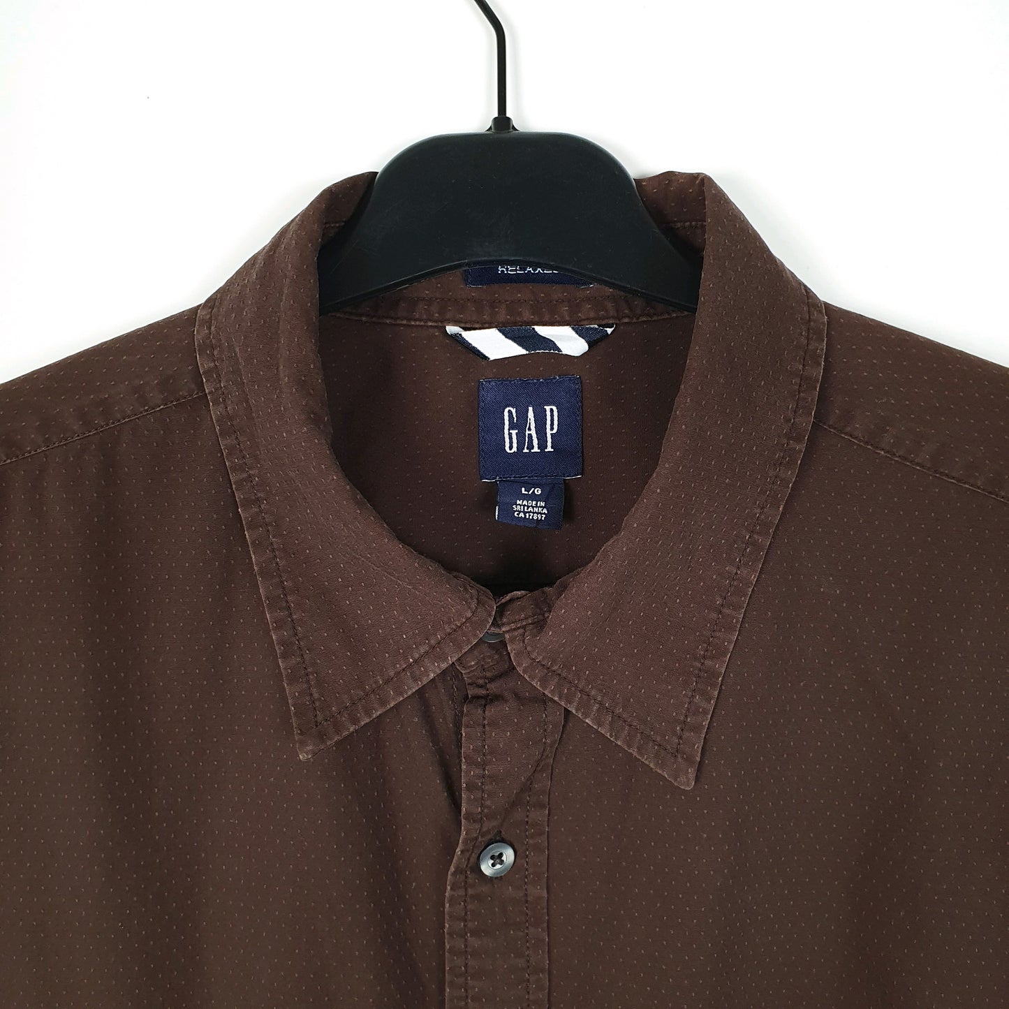 Mens Brown GAP   Shirt