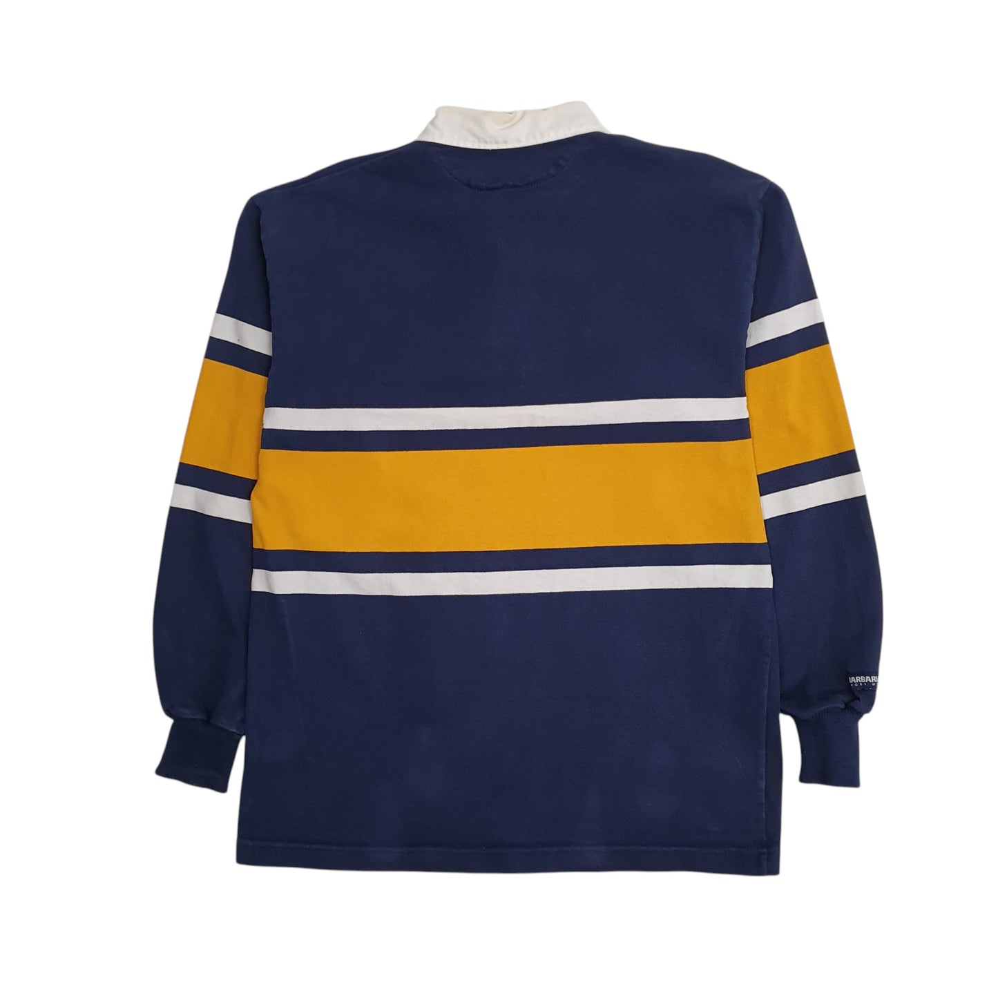 Mens Navy Barbarian Rugby St Mary's College Hoodie Polo Shirt