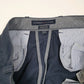 Mens Navy Tommy Hilfiger Double Pleated  Trousers