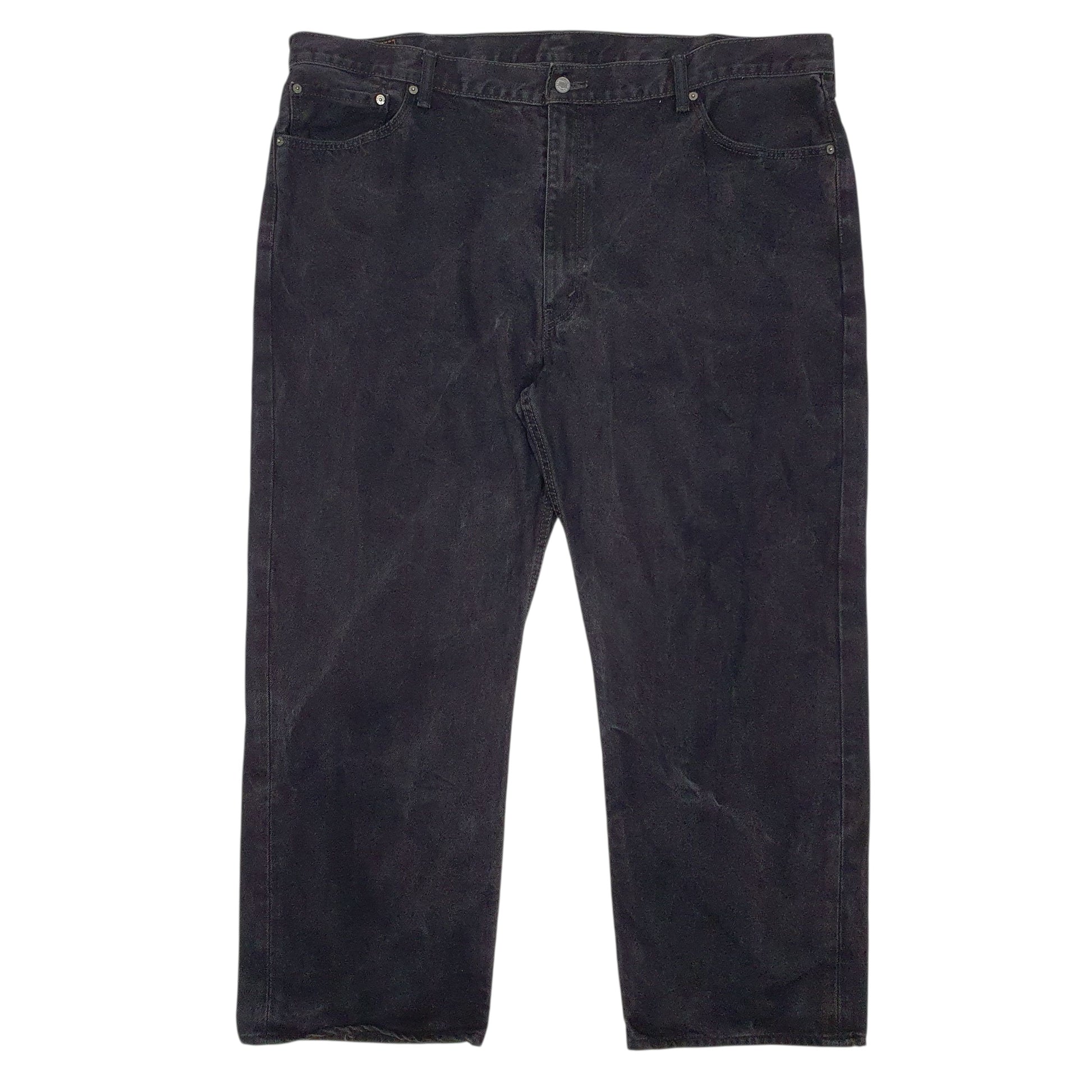 Mens Black Levis  505 JeansW48 L30