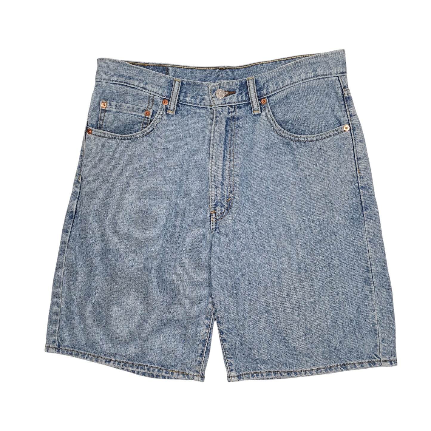 Mens Blue Levis 550 Denim Shorts
