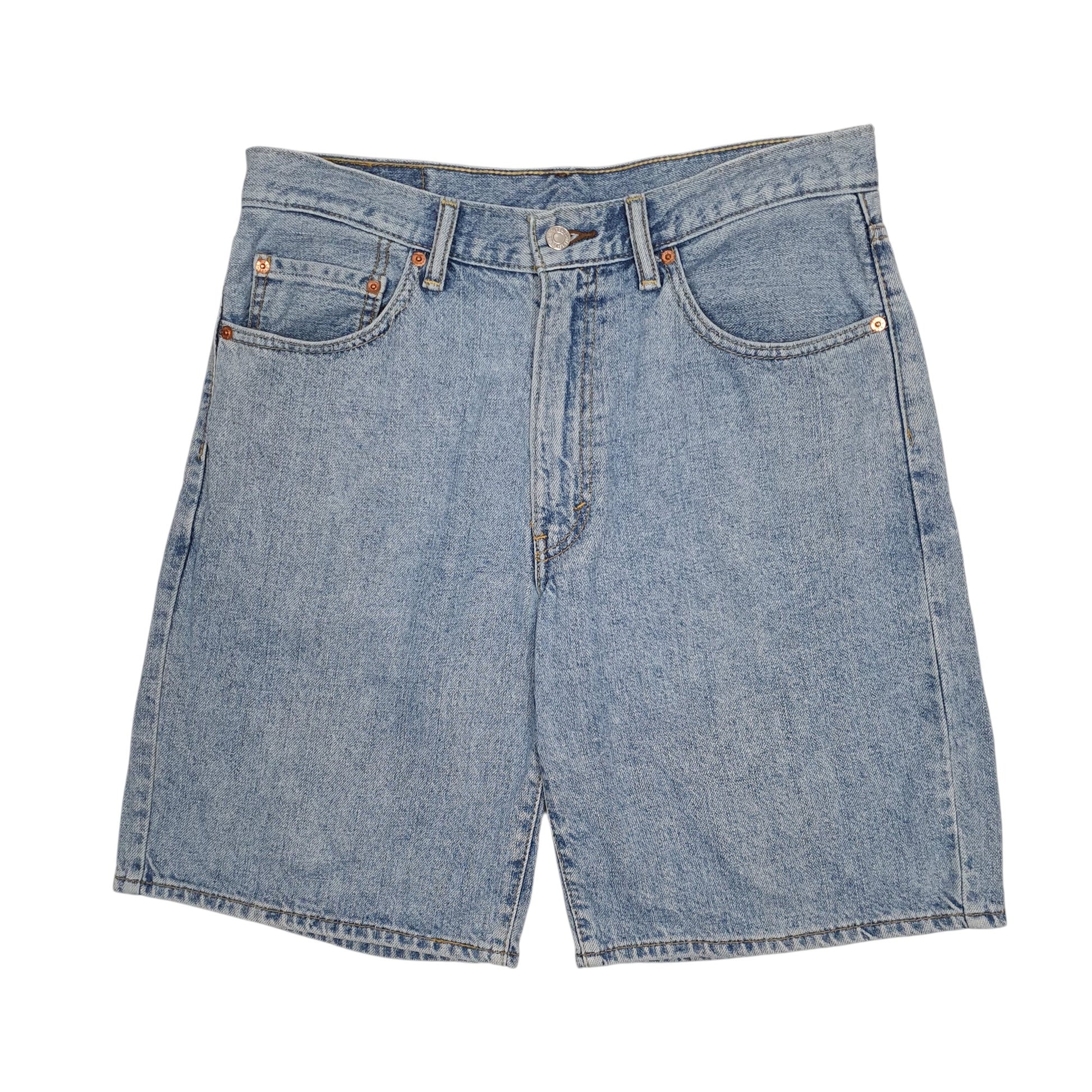 Mens Blue Levis 550 Denim Shorts