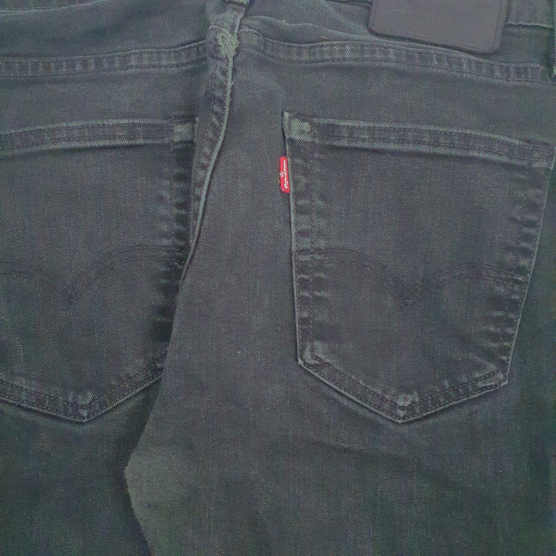 Mens Black Levis   Jeans