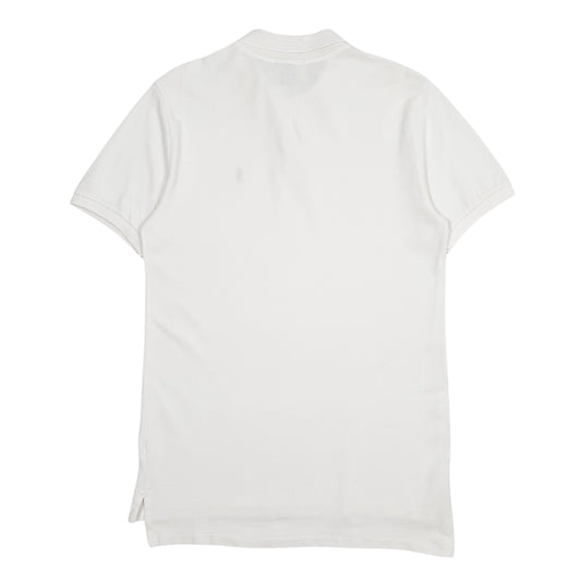 Mens White Polo Ralph Lauren  Hoodie Polo Shirt