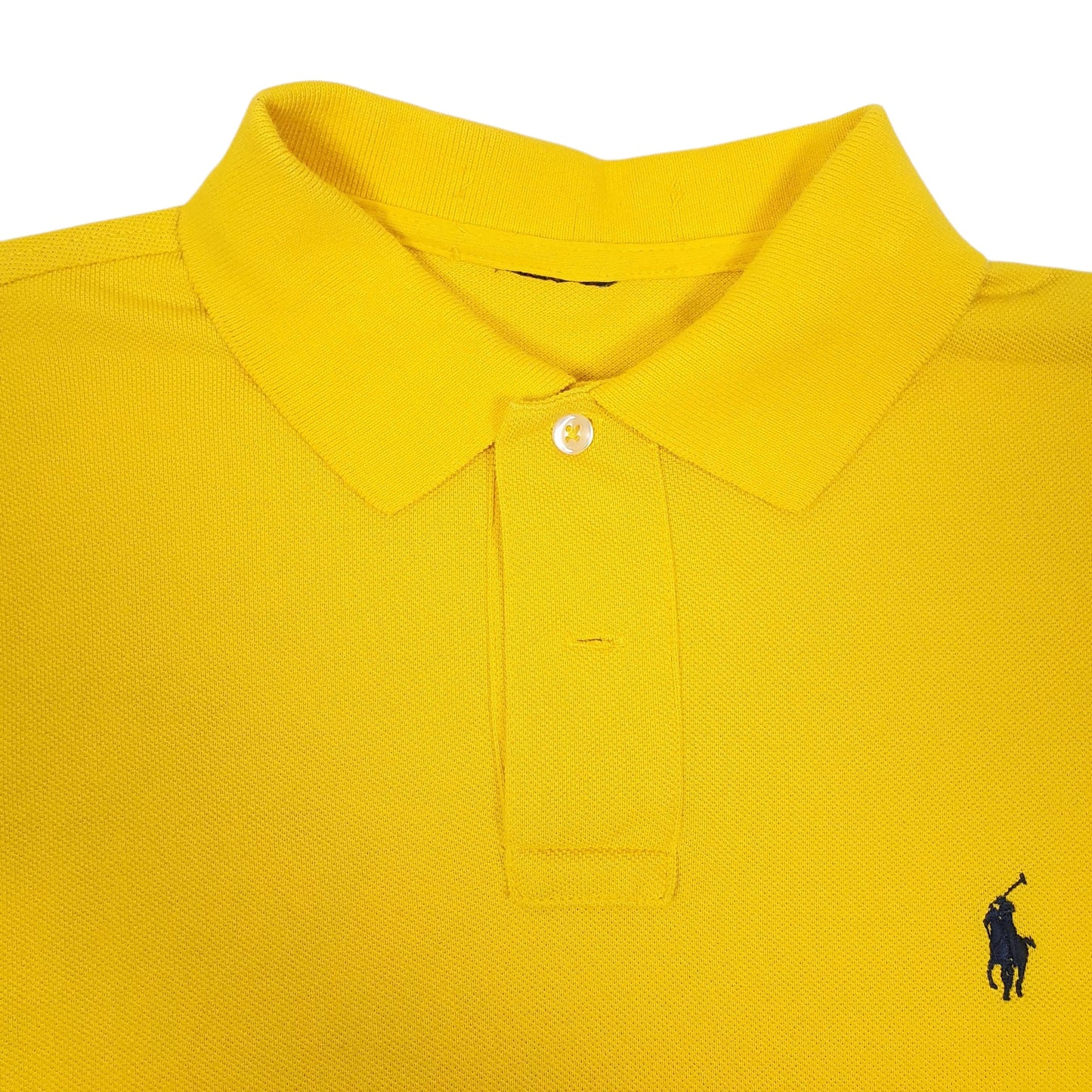 Mens Yellow Polo Ralph Lauren   Polo Shirt