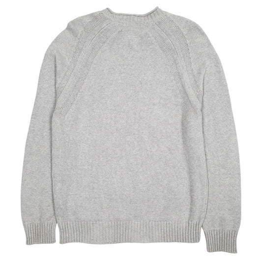 Mens Grey Tommy Hilfiger Knitwear Crewneck Jumper