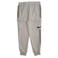 Mens Beige Nike Cargo Jogger Trousers