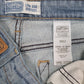 Womens Blue Levis Lowrise  Jeans