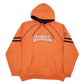 Mens Orange Harley Davidson Spellout Crewneck Jumper