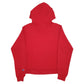 Womens Red Champion Reverse Weave Hoodie Jumper