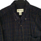 Mens Navy Eddie Bauer Corduroy Vintage 90s  Shirt