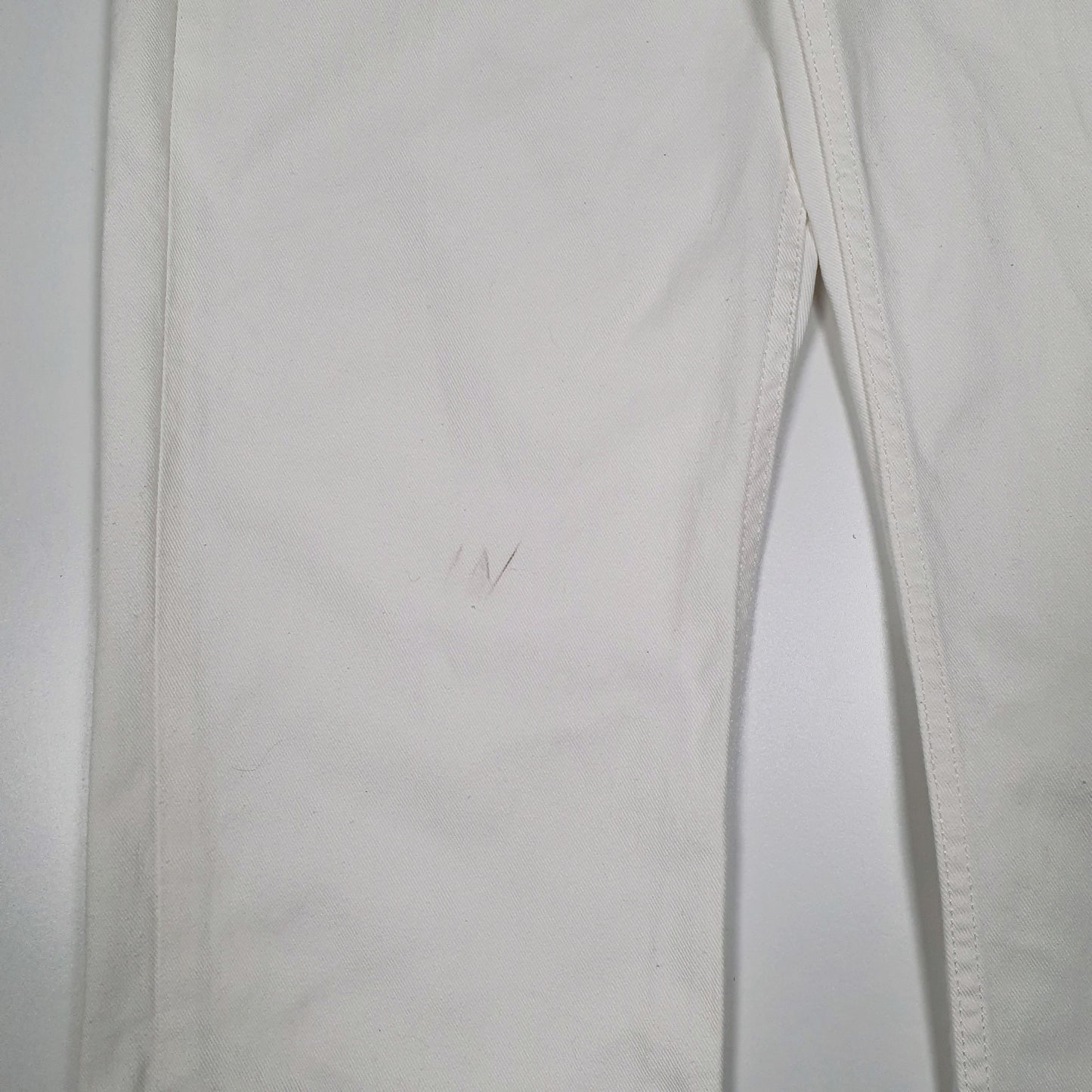 Mens White Levis   Jeans