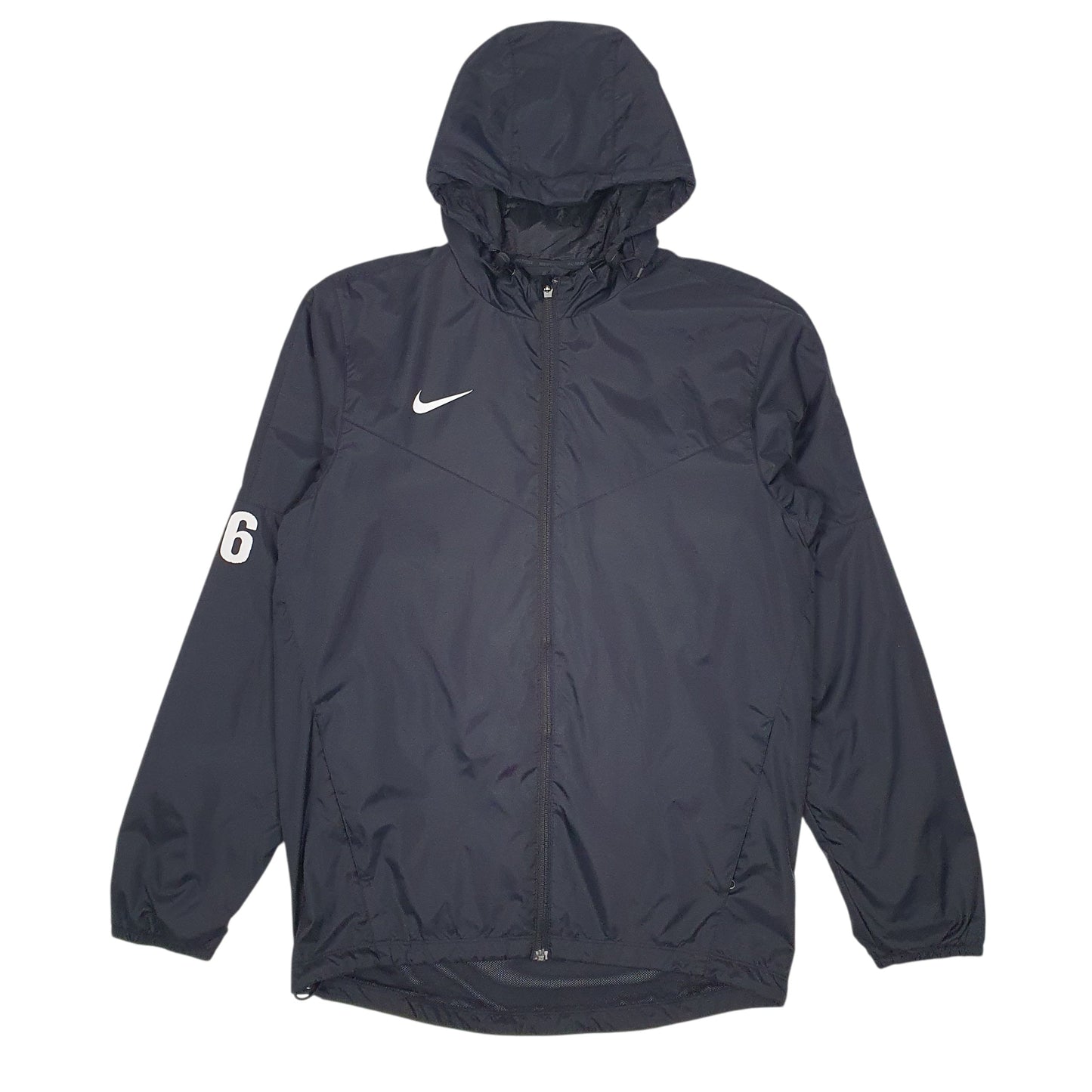 Mens Black Nike  Crewneck Coat