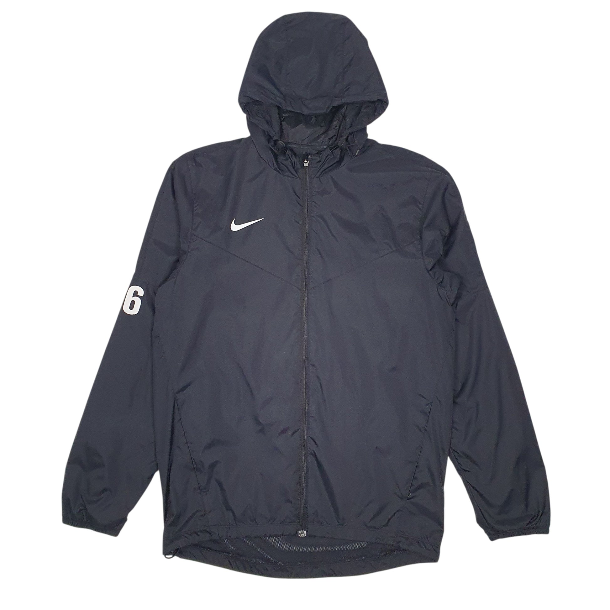 Mens Black Nike  Crewneck Coat
