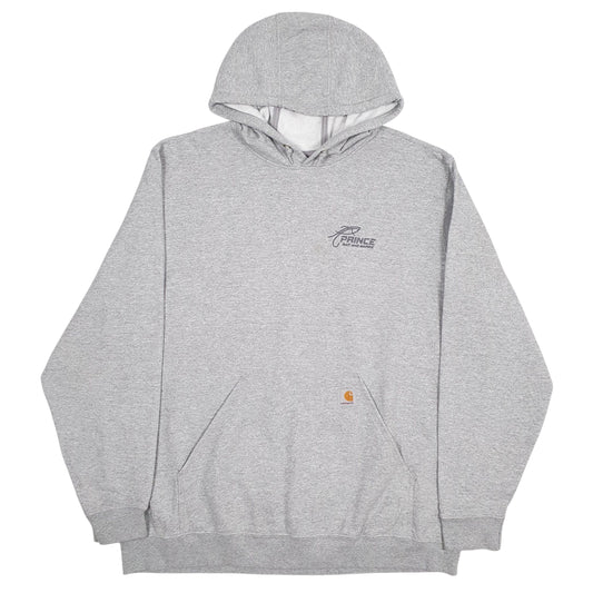Mens Grey Carhartt  Hoodie Jumper