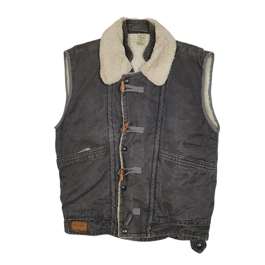 Mens Grey Club Condor Vintage French Workwear Sherpa Lined  Coat